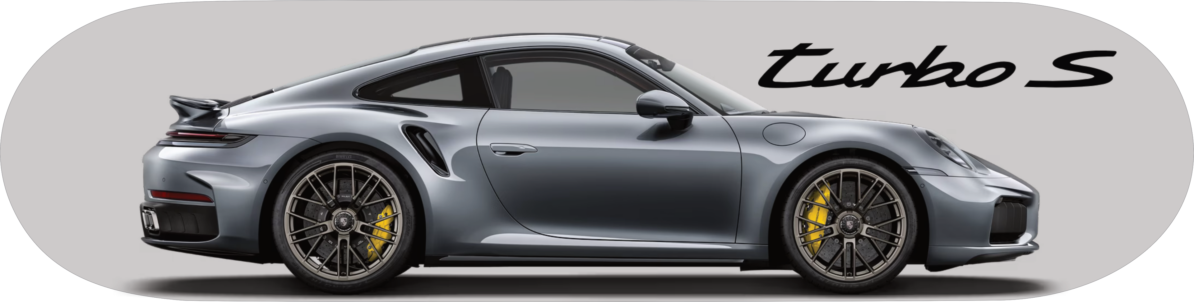 2026 Porsche 911 Turbo S Custom Skateboard Deck, Wall Art