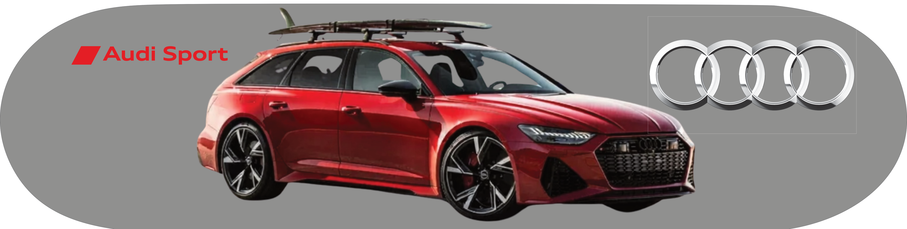 AUDI RS6 Avant red