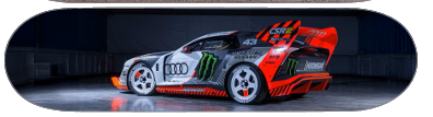 HOONITRON Audi S1 Ken Block custom skateboard deck, wall art