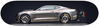 Chevrolet COPO Camaro drag car skateboard deck, wall art