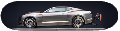 Chevrolet COPO Camaro drag car skateboard deck, wall art