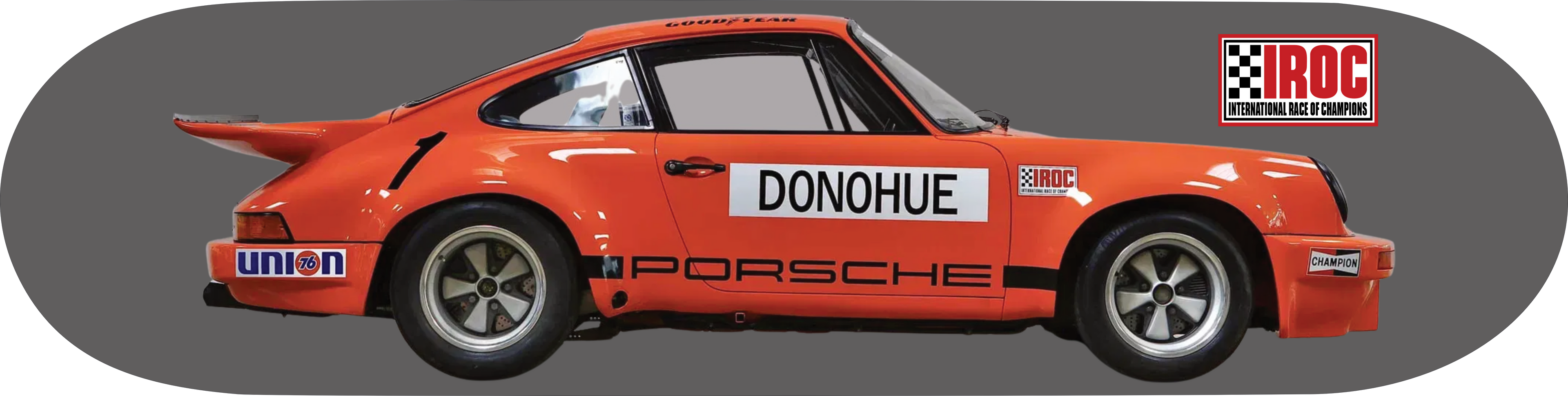 IROC Porsche 911 Carrera 3.0 RSR custom wall art skateboard deck