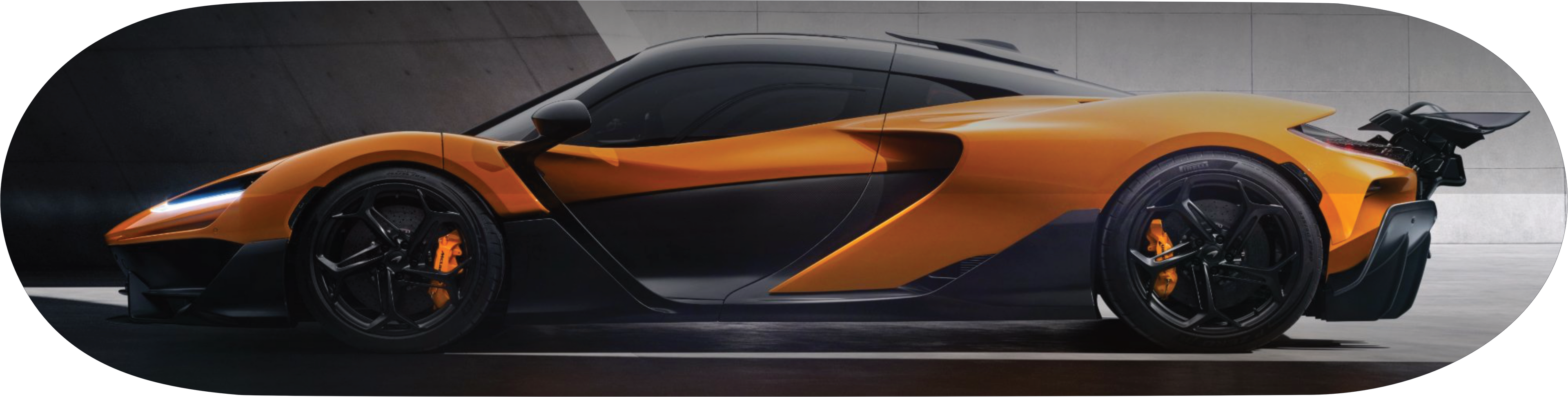 Mclaren W1 custom skateboard deck, wall art