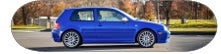 Volkswagen GTI blue automotive themed skateboard deck, wall art