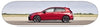 Volkswagen GTI MK6 custom automotive themed skateboard deck, wall art