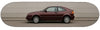 Volkswagen Corrado maroon automotive themed skateboard deck, wall art