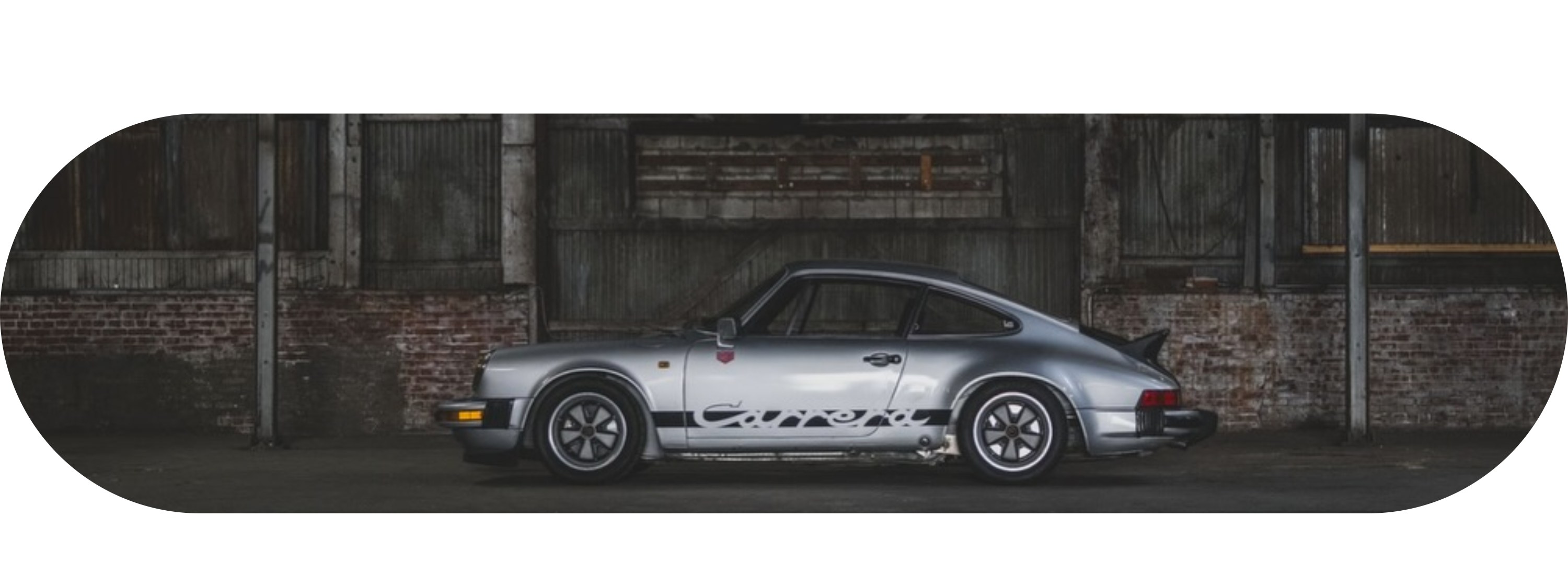 Porsche 911 Carrera 1976 skateboard garage art