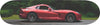 Viper GTS red custom automotive themed skateboard deck, wall art