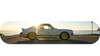 PORSCHE 911  Ducktail white Classic skayeboard wall art