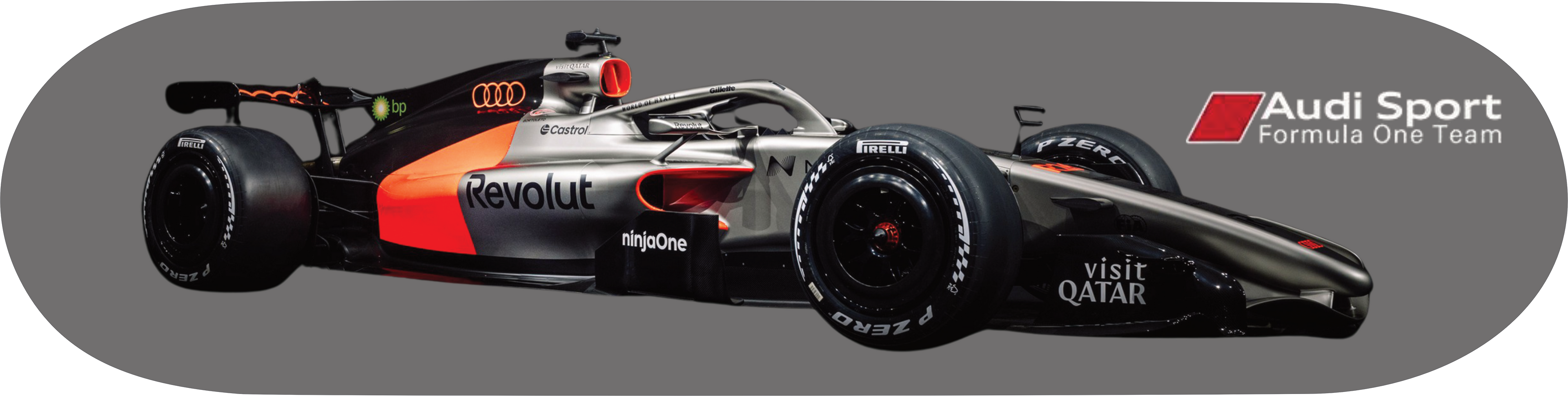 Audi F1 2026. Classic skateboard wall art