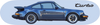 PORSCHE 911 turbo blue Classic skateboard wall art