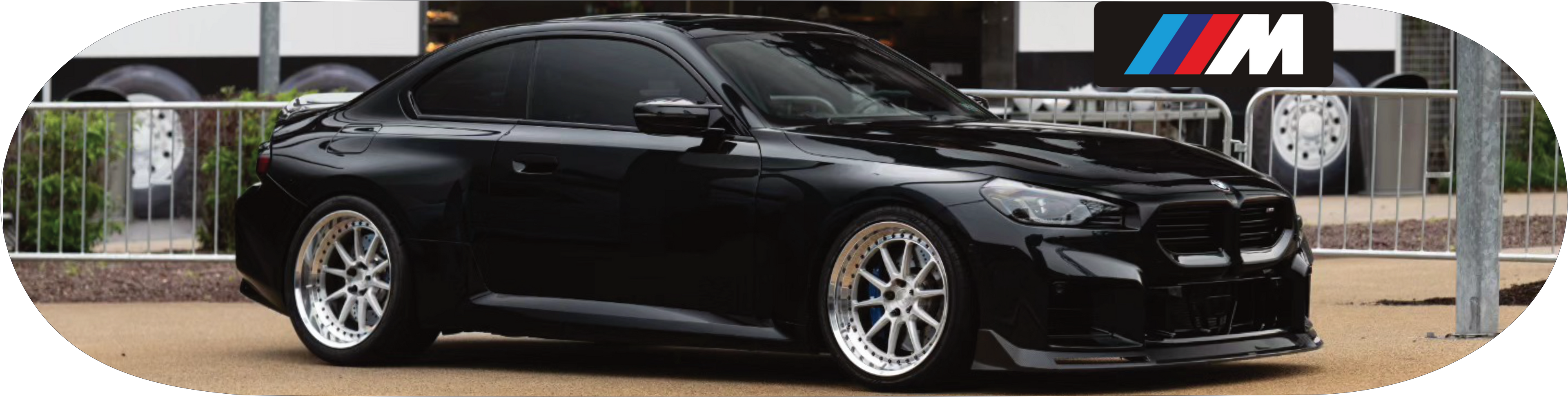 BMW M4 black skateboard wall art
