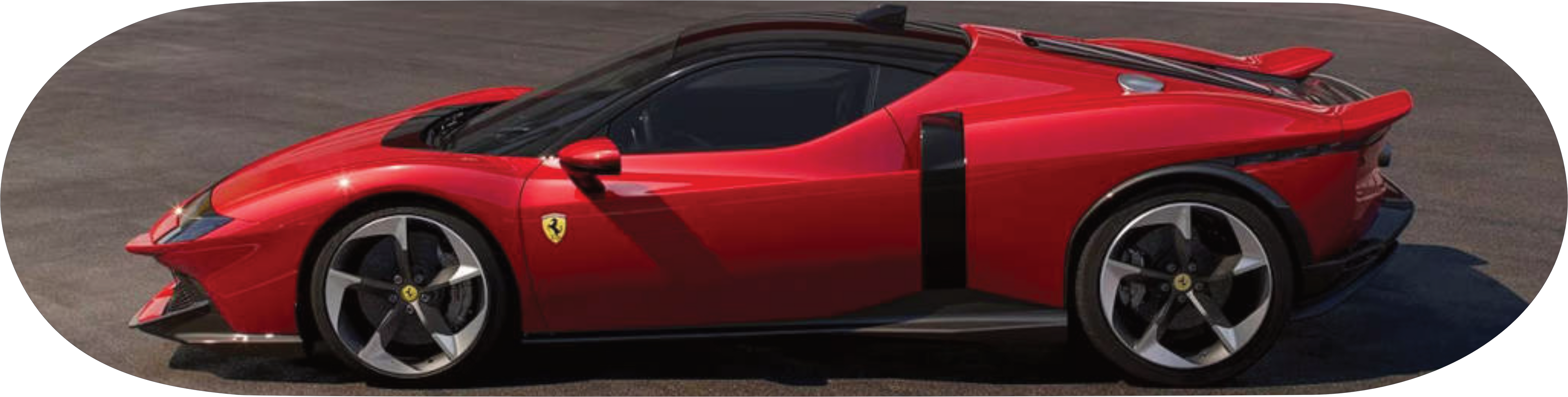 Ferrari 849 Testa Rossa Skateboard wall art