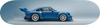Singer DLS Turbo Baja Blue Custom Skateboard Wall Art