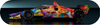 Greatful Dead Tribute Indy Car themed skateboard deck wall art