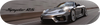 Porsche Spyder RS custom skateboard wall art