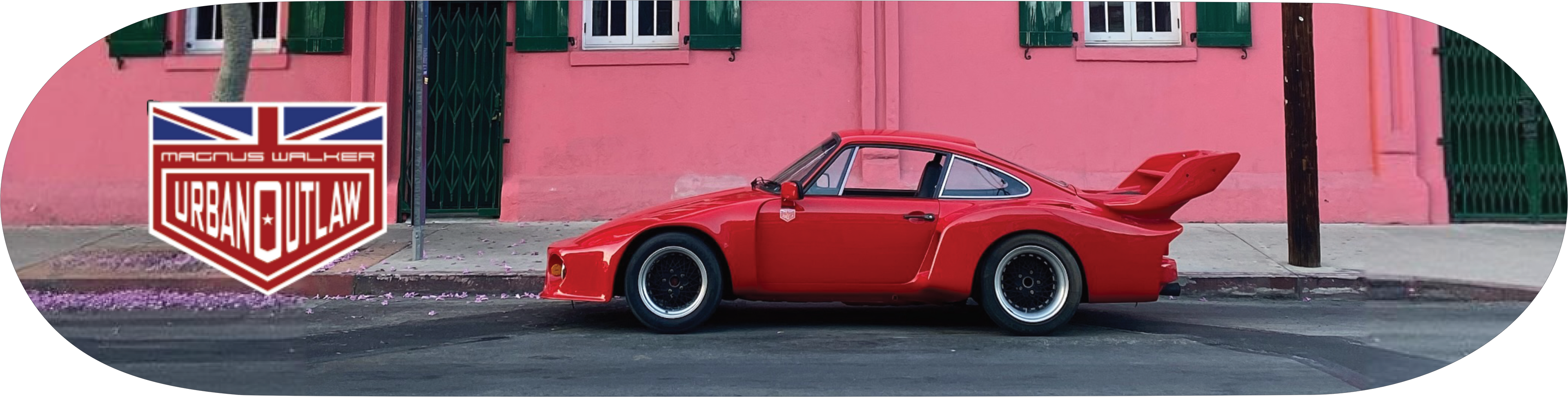 Porsche 911 Carrera Flat Nose Custom Skateboard Wall Art