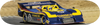 Porsche 917 Sunoco wall art, custom skateboard deck