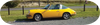 PORSCHE 911 Targa yellow custom skateboard wall art